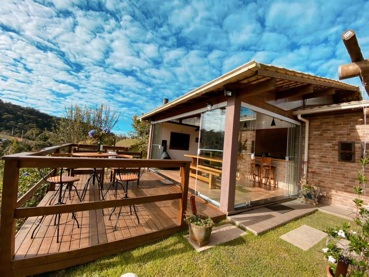 Casa de Campo no Caravaggio ao lado da Cervejaria Três Santas Santa Teresa  Exterior foto